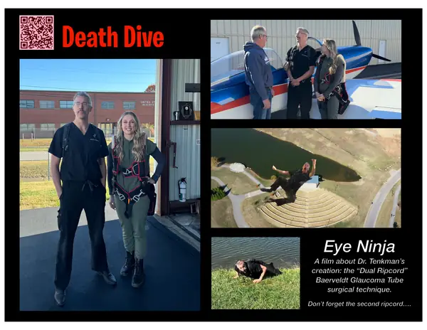 Film poster: Death Dive: The Dual Ripcord Baerveldt